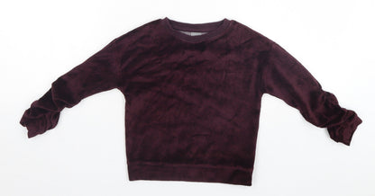 NEXT Girls Red   Pullover Jumper Size 4 Years