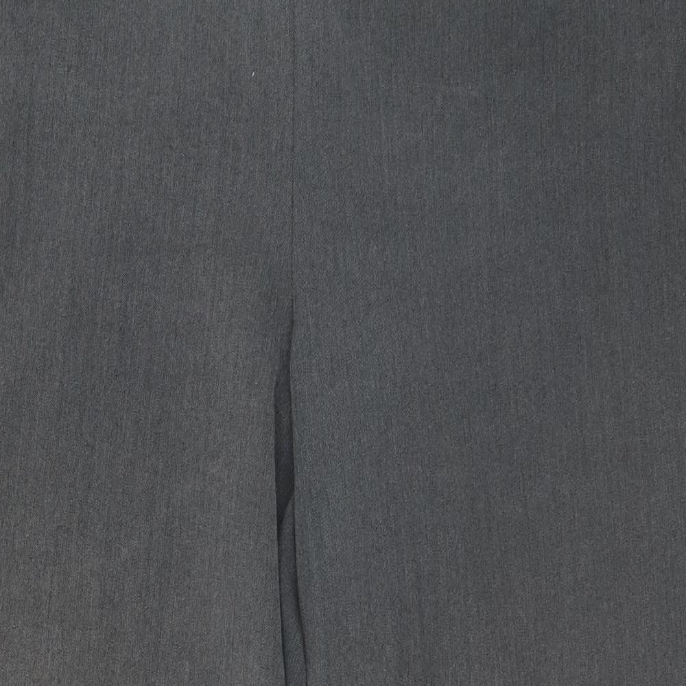 Womens UK Size 18 Preworn Regular Fit  Grey Trousers