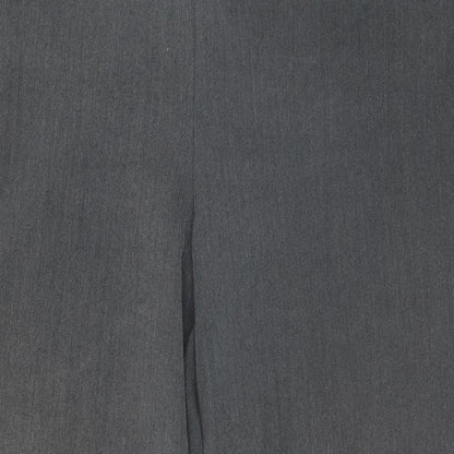 Womens UK Size 18 Preworn Regular Fit  Grey Trousers