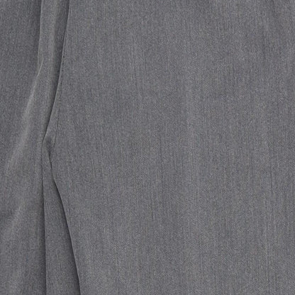 Womens UK Size 12 Preworn Regular Fit  Grey Trousers