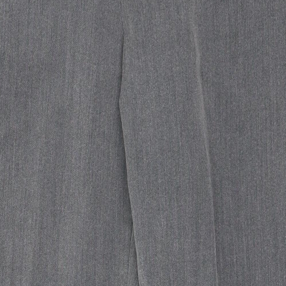 Womens UK Size 12 Preworn Regular Fit  Grey Trousers