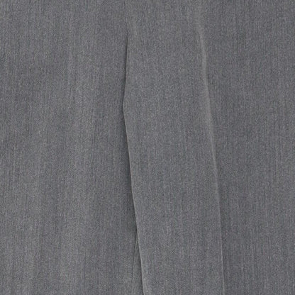 Womens UK Size 12 Preworn Regular Fit  Grey Trousers
