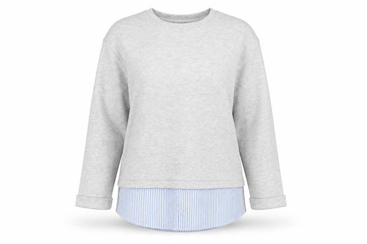 Womens UK Size 14 Atmosphere Grey Pullover Jumper