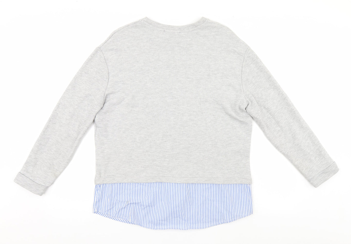 Womens UK Size 14 Atmosphere Grey Pullover Jumper