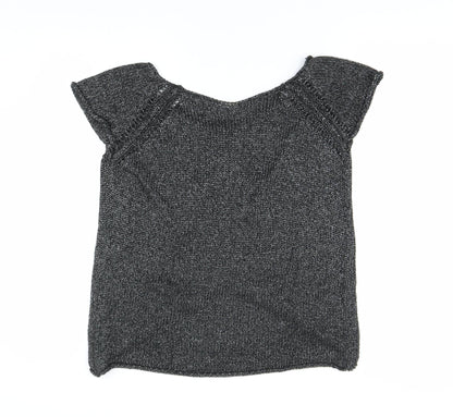 Womens UK Size M Zara Grey Pullover Jumper