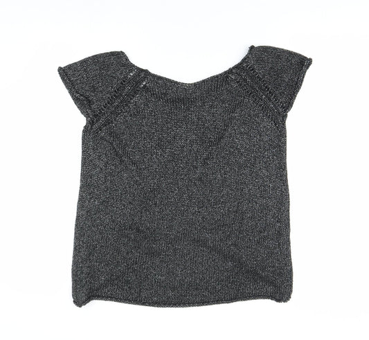 Womens UK Size M Zara Grey Pullover Jumper