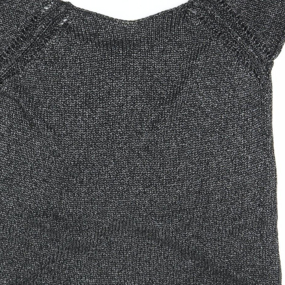 Womens UK Size M Zara Grey Pullover Jumper