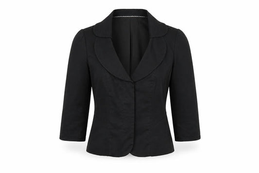 Womens UK Size 8 Coast Regular Black Blazer