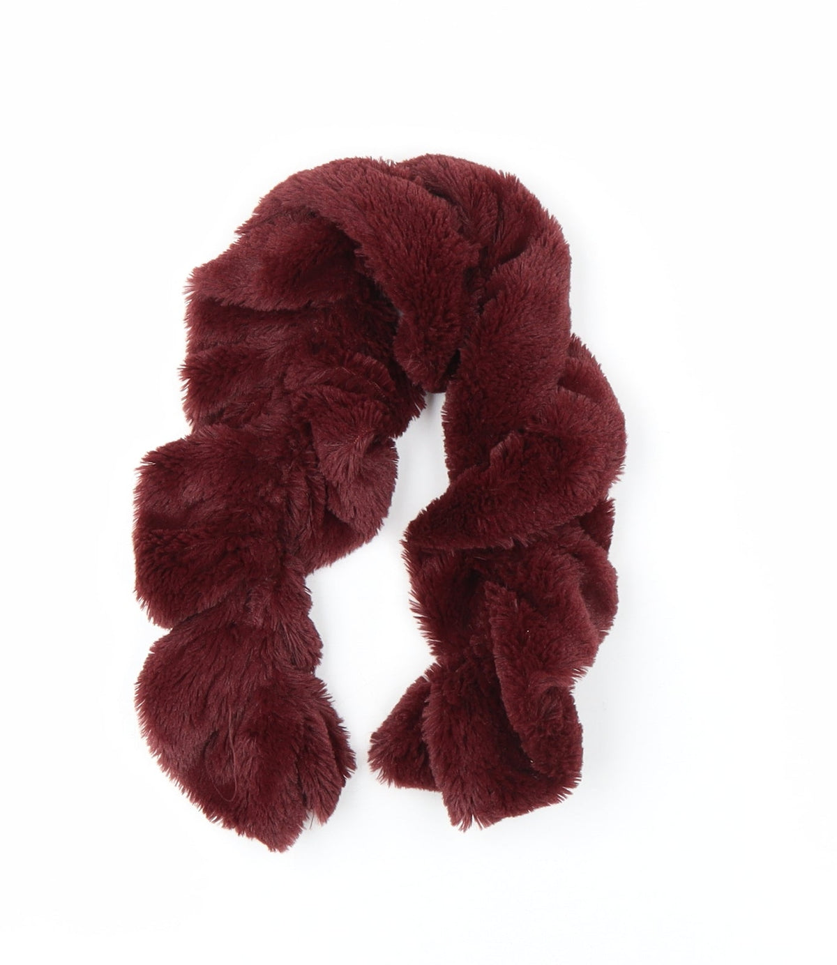 Preworn Womens Red    Scarf   - twist scarf