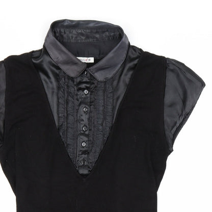 Womens UK Size 14 Select Black Cardigan Jumper