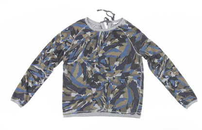 Womens UK Size L YERSE Grey Pullover Jumper