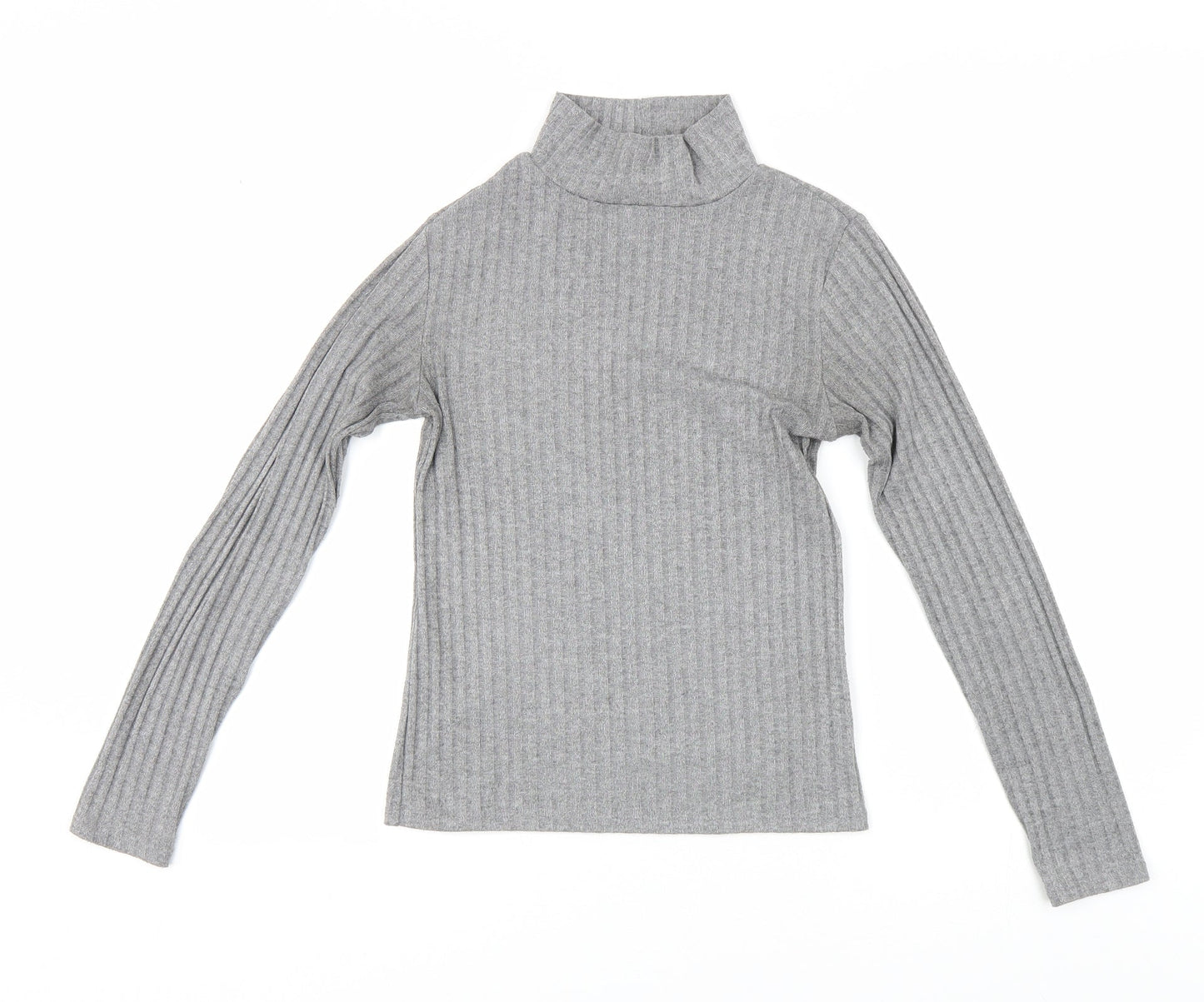 Womens UK Size 8 Topshop Grey Pullover Jumper