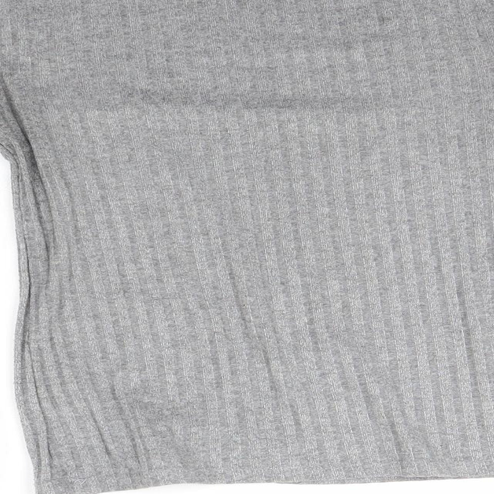 Womens UK Size 8 Topshop Grey Pullover Jumper