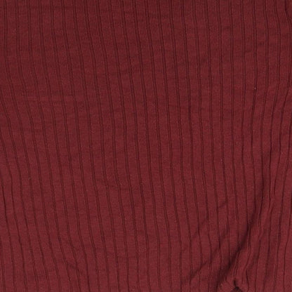 Womens UK Size 10 Debenhams Red Pullover Jumper