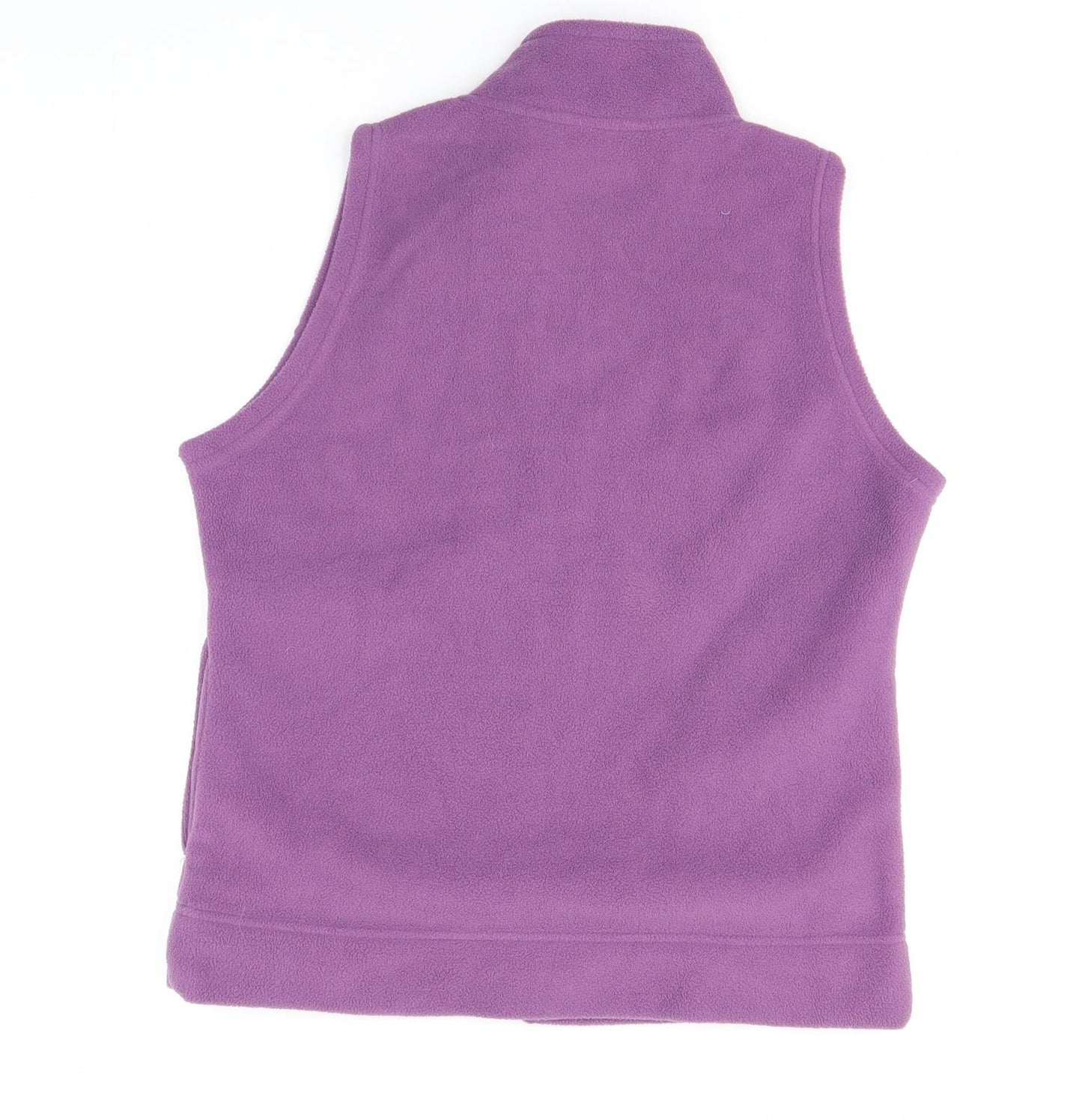 Womens UK Size S EWM Purple Full Zip Sweatshirt