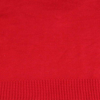 Womens UK Size L Elegant Red Pullover Jumper
