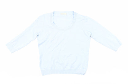 M&S Womens Blue   Pullover Jumper Size 14