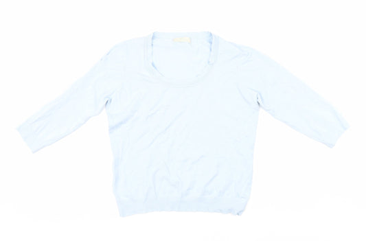 M&S Womens Blue   Pullover Jumper Size 14