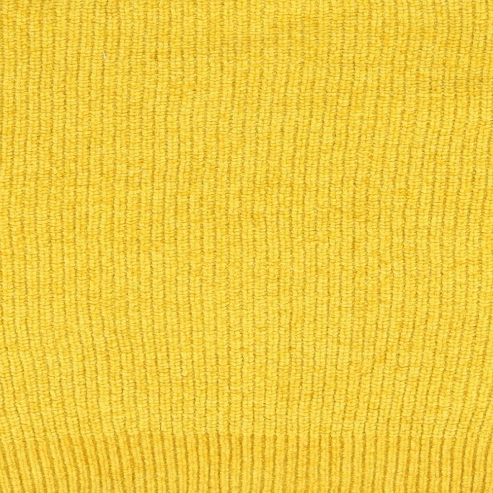 Primark Womens Yellow   Pullover Jumper Size M