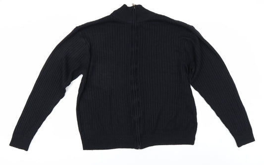 Southbay Womens Black   Full Zip Jumper Size XL
