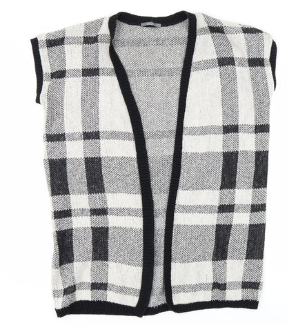 Womens UK Size 8 South Grey Vest Jumper
