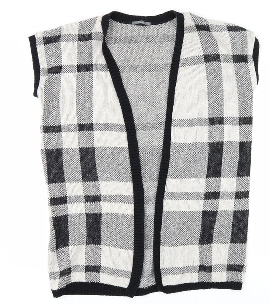 Womens UK Size 8 South Grey Vest Jumper