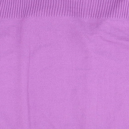 Womens UK Size One Size EWM Purple Cardigan Jumper