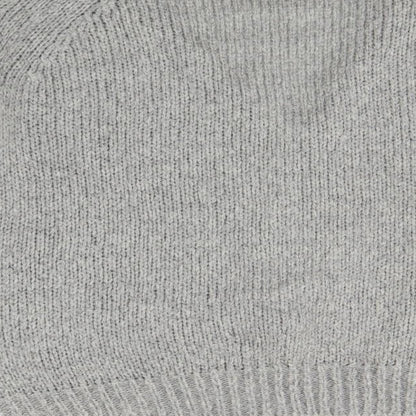 Womens UK Size 8 Topshop Grey Full Zip Jumper