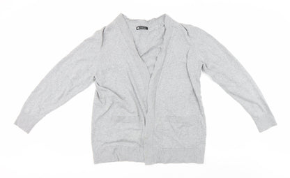 Avenue Womens Grey   Cardigan Jumper Size 12
