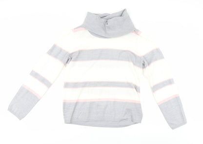Womens UK Size 12 M&S Grey Pullover Jumper