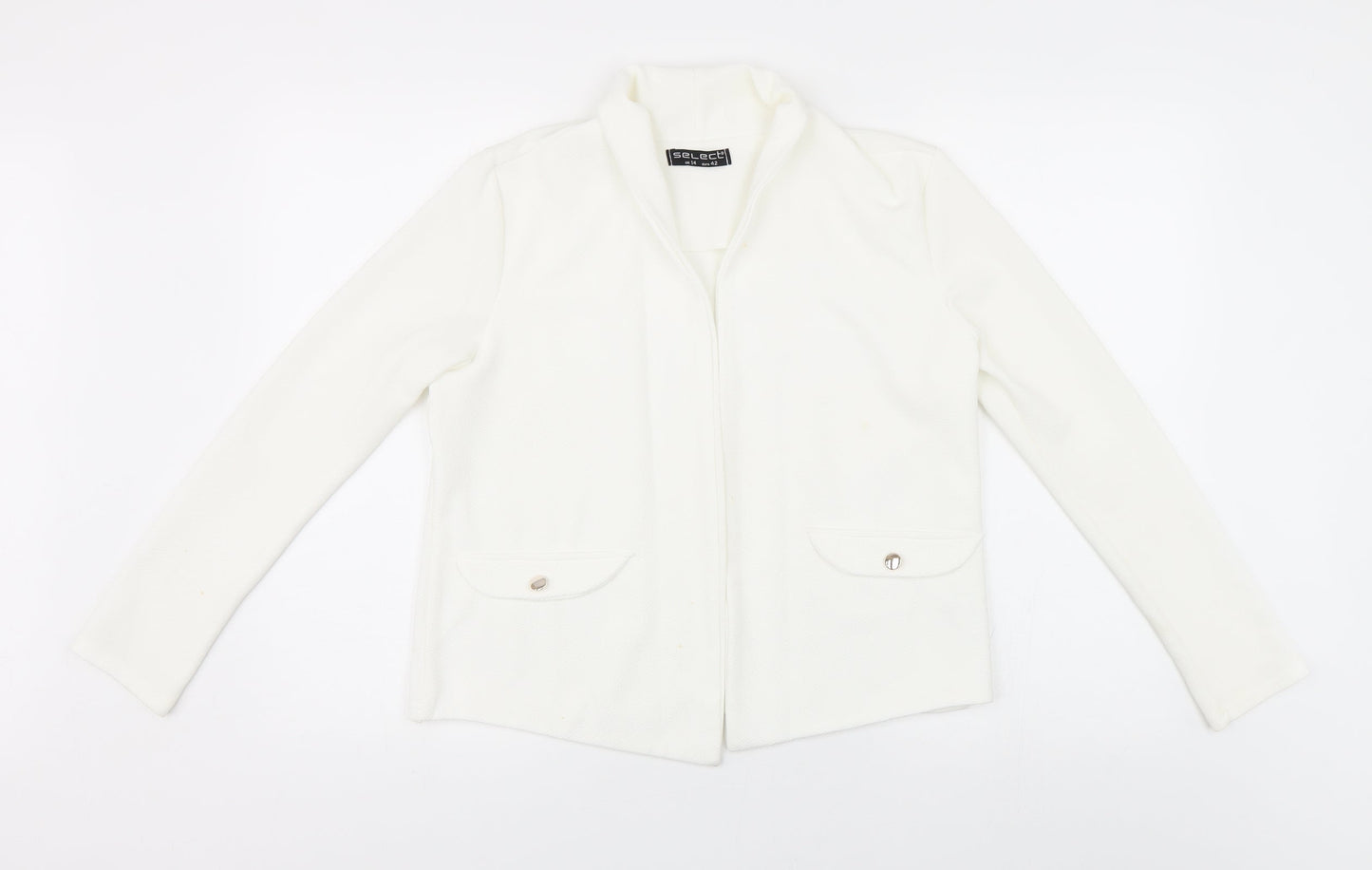 Womens UK Size 14 Select White Jacket