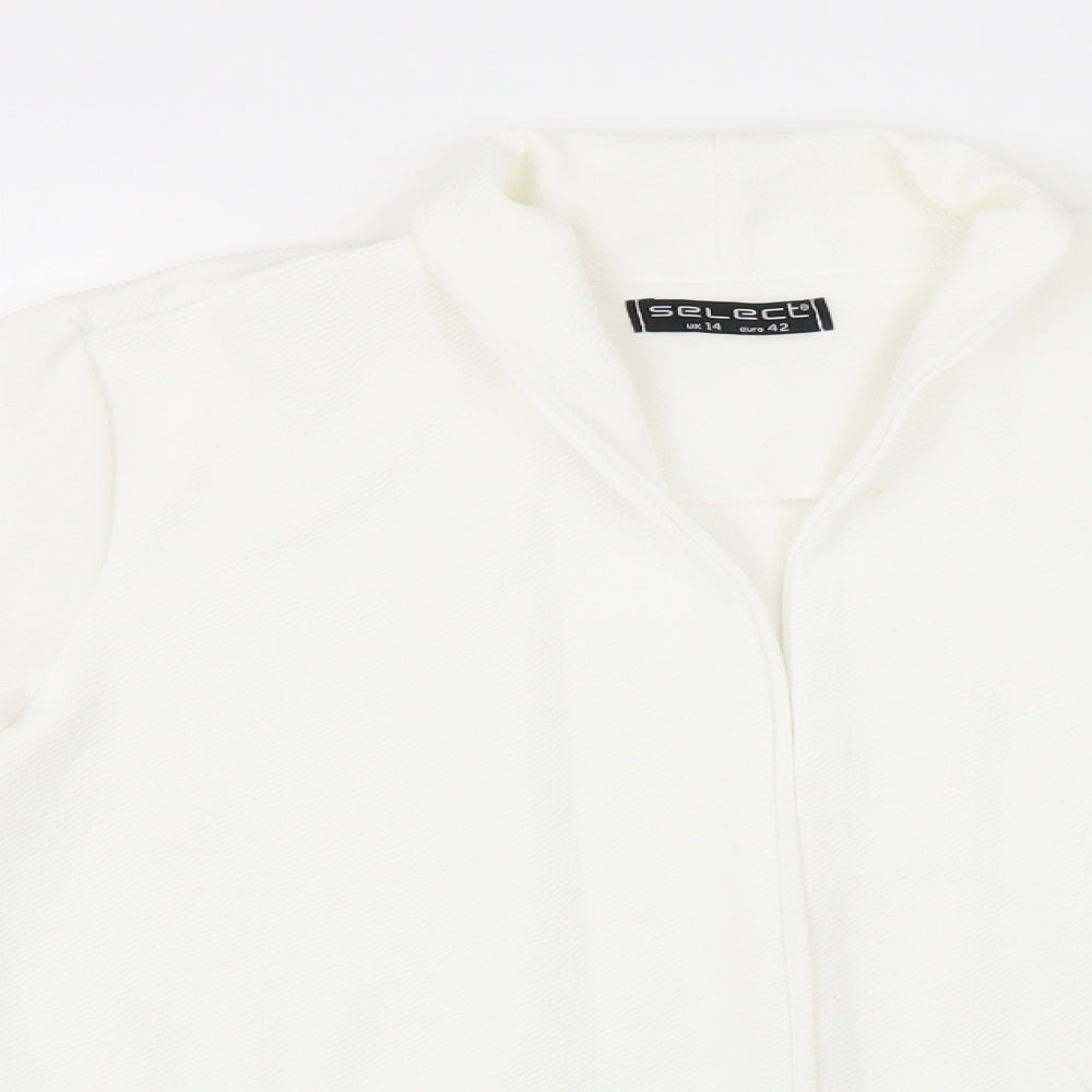 Womens UK Size 14 Select White Jacket