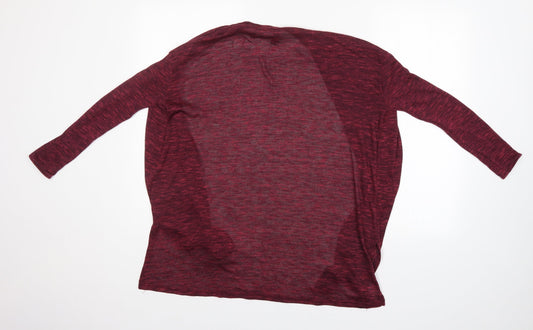 Womens UK Size XS Divided Purple Cardigan Jumper