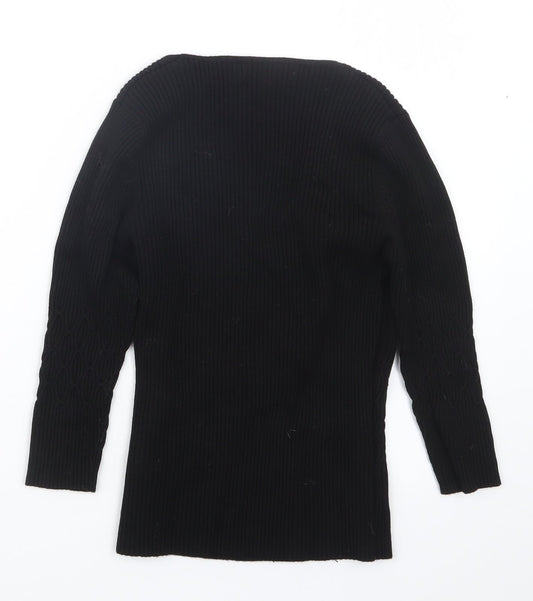 Etam Womens Black   Pullover Jumper Size 14