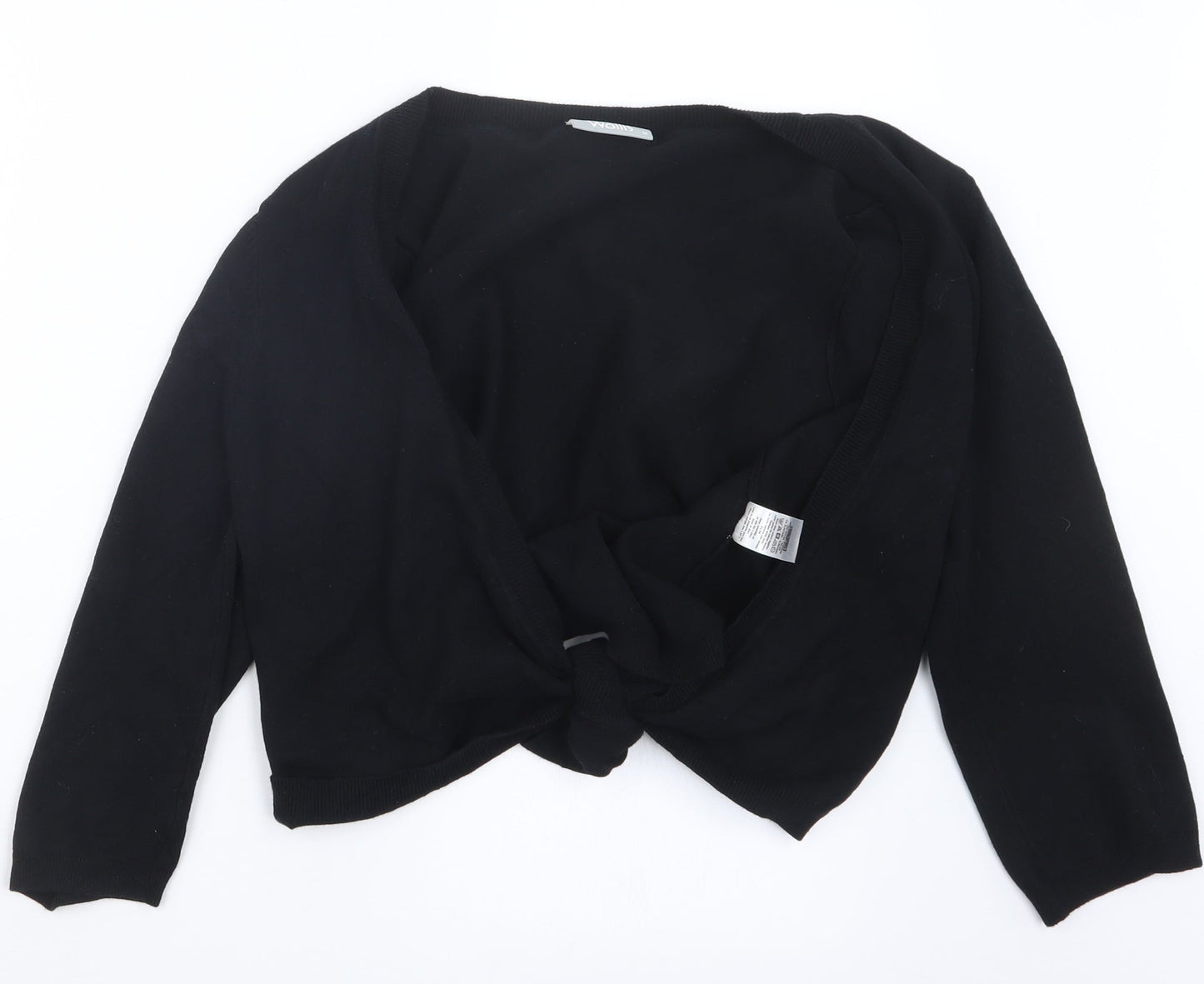 Womens UK Size M Wallis Black Cardigan Jumper