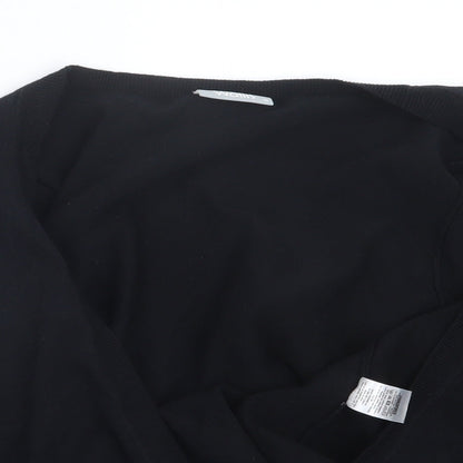 Womens UK Size M Wallis Black Cardigan Jumper