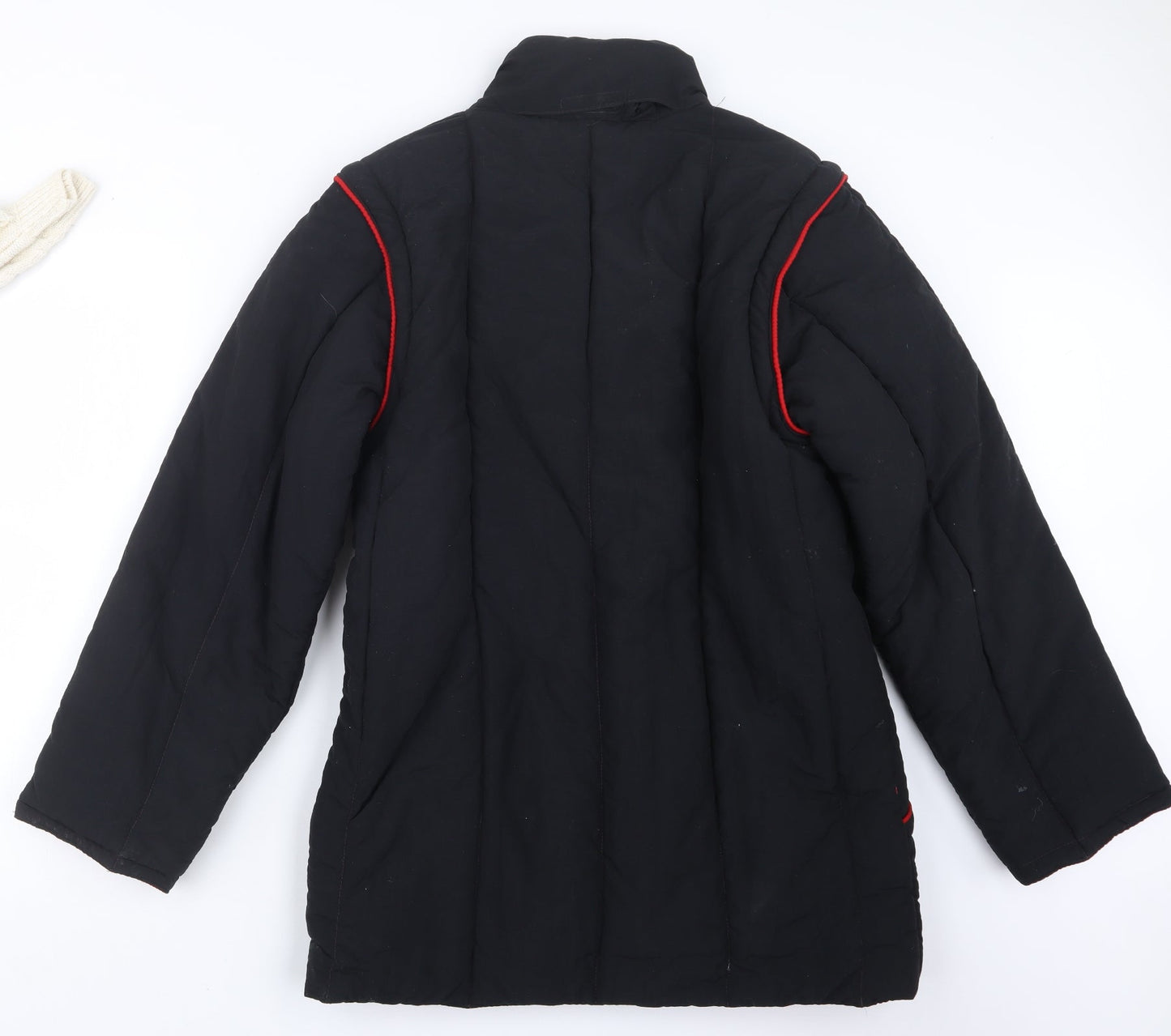 Mens UK Size S Preworn Black Jacket