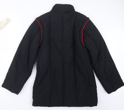 Mens UK Size S Preworn Black Jacket