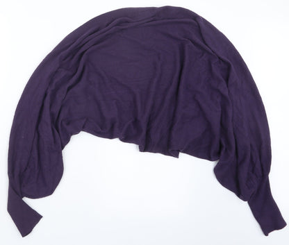 Womens UK Size S Wallis Purple Cardigan Jumper