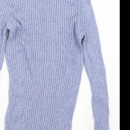 Cedar Wood State Mens Blue  Knit Pullover Jumper Size XS