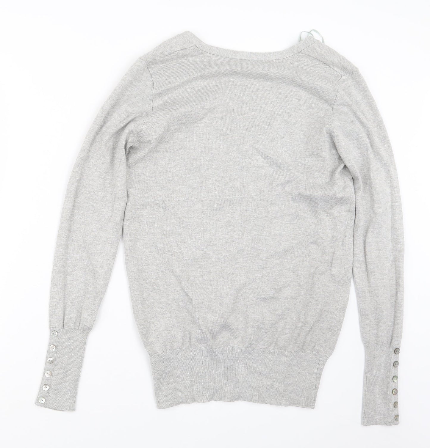 Womens UK Size 12 Matalan Grey Pullover Jumper