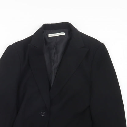 Womens UK Size 10 St Bernard Black Jacket