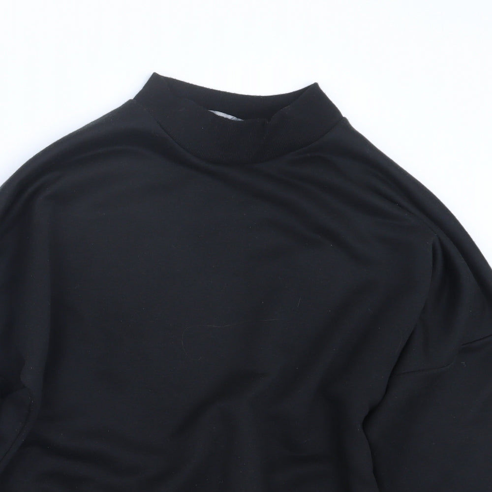 Boohoo Womens Black   Pullover Jumper Size 10