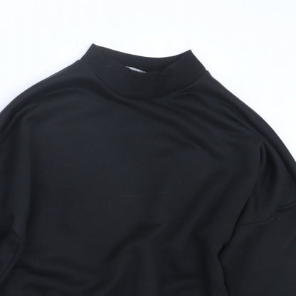 Boohoo Womens Black   Pullover Jumper Size 10