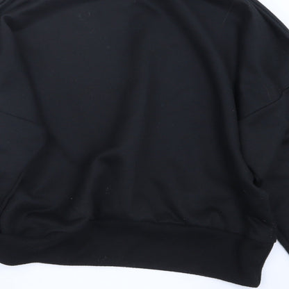 Boohoo Womens Black   Pullover Jumper Size 10