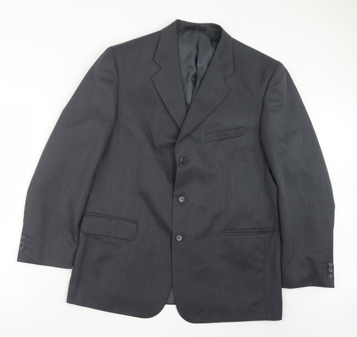 Mens UK Size 40 Zantos Regular Grey Suit Jacket