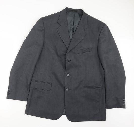Mens UK Size 40 Zantos Regular Grey Suit Jacket