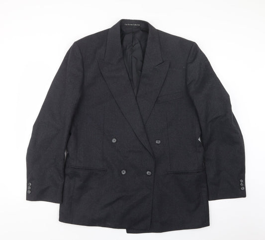 Mens UK Size 40 The Burton Collection Regular Grey Suit Jacket