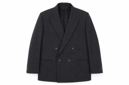 Front view of The Burton Collection men’s grey jacket suit jacket, size 40