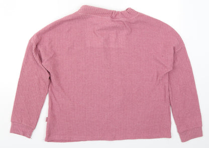 Primark Womens Pink Solid  Top Pyjama Top Size 10
